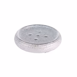 MSV PORTE SAVON, Argent, Vitrocéramique, Rond, Bain, Autonome, 12 cm