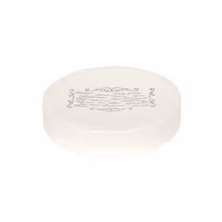 MSV PORTE SAVON, Crème, Métal, Rond, Bain, Autonome, 11 cm