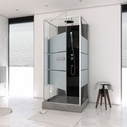 Aurlane - Cabine de douche carrée scratchy 80 - 80x80x220cm