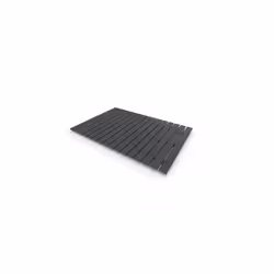 Caillebotis en Bois Composite Gris pour Cabine rectangulaire - Dimensions 104 x 74 cm