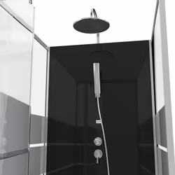 Cabine de douche carrée Aurlane scratchy 90 - 90x90x225cm