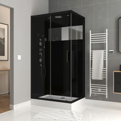 Aurlane - cabine de douche mirror space rectangle rectangle 110x80x215cm