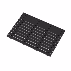 Caillebotis en Bois Composite Gris pour Cabine rectangulaire - Dimensions 99 x 68 x 3.2 cm