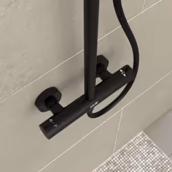 Colonne de douche Thermostatique Arty Noir