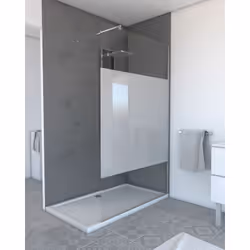 Description générale La paroi de douche à l'italienne FREEDOM allie élégance et modernité, facilitant l'accès à la douche tou ...