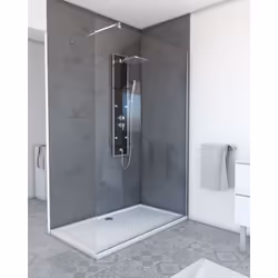 FREEDOM, la gamme de parois à composer, Elégante et intemporelle, la paroi de douche à l'italienne, moderne et incontournable ...