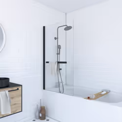 Description générale Le pare baignoire TSHAPE est un accessoire essentiel pour votre salle de bains, offrant à la fois foncti ...