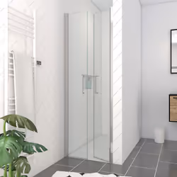 Description générale La porte de douche double battant FLAPPY CHROMED est un choix élégant et pratique pour votre salle de ba ...