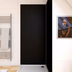 Panneau Mural Finition Aluminium Noir 90 x 210 cm - WALL'IT NOIR