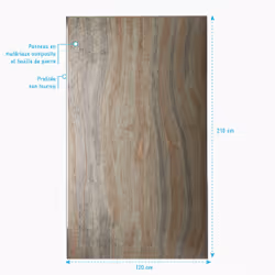 Panneau Mural Pierre Finition Wood Stone 120 x 210 cm - stone'it wood stone - Vue supplémentaire 4
