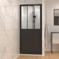 Description générale La paroi de douche WORKSHOP 90 est une solution élégante et moderne pour votre salle de bain. Avec sa st ...