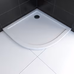 Description générale Le receveur de douche Aurlane est conçu en acrylique blanc et se distingue par sa faible épaisseur de se ...
