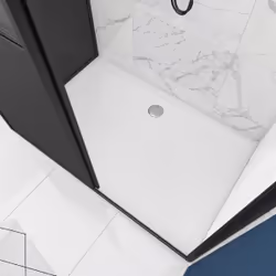 Aurlane FAC415 receveur de douche Blanc
