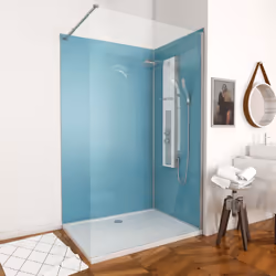 Un kit de douche clé en main Transformez votre salle de bains en quelques heures grâce à ce pack complet comprenant 2 panneau ...