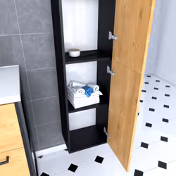 Aurlane PACM070 système de douche Noir