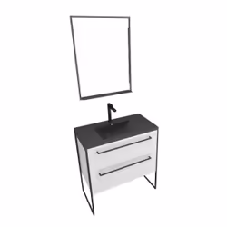 Aurlane PACM017 armoire de rangement de salle de bain