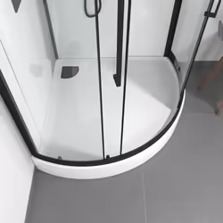 Cabine de douche 1/4 de cercle ROND - 90x90x217cm - FACTORY 2 ROUND