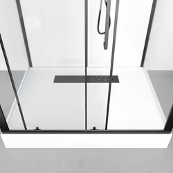 Cabine de douche rectangle - 90x115x217 cm - factory 2 rectangle