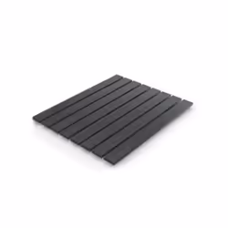 Caillebotis en Bois Composite Gris pour Cabine carrée - Dimensions 80 x 76 x 3.2 cm