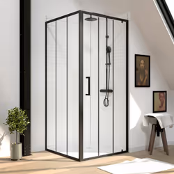 PACK Porte de douche pivotante CRUSHX PIVOT 90 + paroi de retour CRUSHX RETOUR 90 Caractéristique des portes : Porte pivotant ...