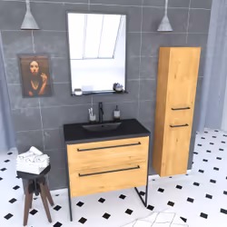 Aurlane PACM108 ensemble de meuble de salle de bain