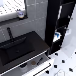 Aurlane PACM052 ensemble de meuble de salle de bain