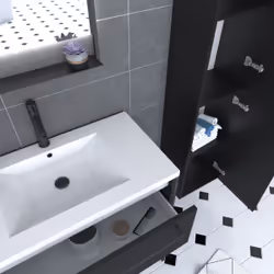 Aurlane PACM057 ensemble de meuble de salle de bain