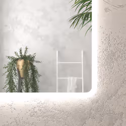 Miroir salle de bain avec eclairage LED - 60x80cm - GO LED - Vue supplémentaire 3