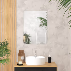 Aurlane - Miroir salle de bain - 50x70cm - go