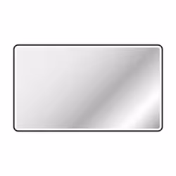 Miroir salle de bain avec eclairage LED et contour noir - 120x70cm - GO BLACK LED - Vue supplémentaire 4