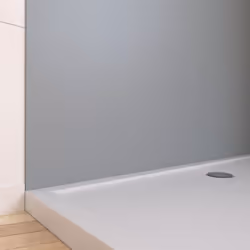 Lot de 2 Panneaux Muraux Aluminium silver 90+120x210 cm avec Profilés anodise brillant - wall'it