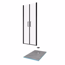 Pack Paroi de douche 90x200 cm + RECEVEUR DE DOUCHE A CARRELER 90x140 RECOUPABLE