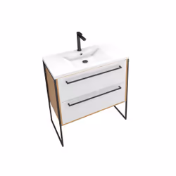 Aurlane PACM076 armoire de rangement de salle de bain