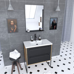 Aurlane PACM091 ensemble de meuble de salle de bain