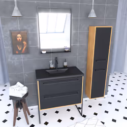 Aurlane PACM096 ensemble de meuble de salle de bain