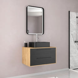 Aurlane PACM267 armoire de rangement de salle de bain