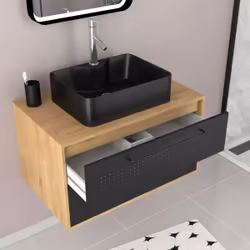 Aurlane PACM267 armoire de rangement de salle de bain