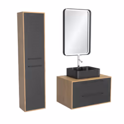 Aurlane PACM270 armoire de rangement de salle de bain