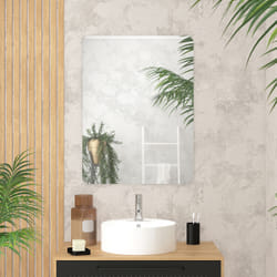Aurlane - Vasque à poser ronde en céramique - diamètre 36cm - hauteur 11.5cm - pop round
