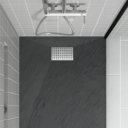 Grille perforée en inox pour receveur - 20.15x12.3x0.55cm - ROCK 2 GRID DRILL