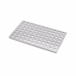 Grille perforée en inox pour receveur - 20.15x12.3x0.55cm - ROCK 2 GRID DRILL