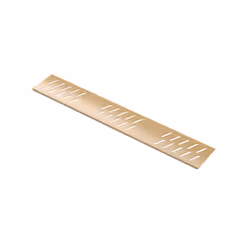 Aurlane - Grille linéaire en Aluminium finition Or Doré Brossé pour receveur - 69.5x11x0.2cm - grid line gold