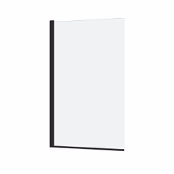Pare-baignoire Rabattable 70x120cm - Profilé Noir Mat - Verre Trempé 4mm - elementary - Vue supplémentaire 4