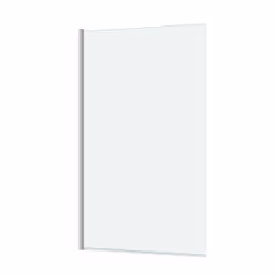 Pare-baignoire Rabattable 80x140cm - Profilé Chromé - Verre Trempé 4mm - elementary - Vue supplémentaire 4