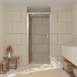 CHROMED CRUSH, la gamme de paroi idéale pour les douches en niche ! La gamme CHROMED CRUSH est spécialement conçue pour subli ...