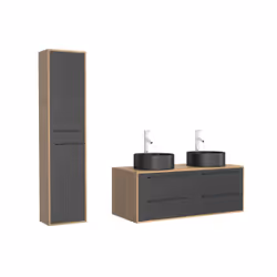 Aurlane PACM280 armoire de rangement de salle de bain