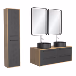 Aurlane PACM282 armoire de rangement de salle de bain