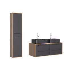Aurlane PACM286 armoire de rangement de salle de bain
