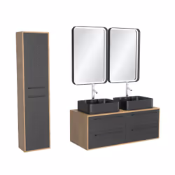 Aurlane PACM288 armoire de rangement de salle de bain
