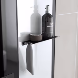 Cabine de douche rectangle 115x90x218 cm - Fonction HAMMAM, Jets Hydromassants, Led et Bluetooth - Vue supplémentaire 12